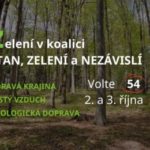 V Moravskoslezském kraji kandidujeme společně jako STAN, ZELENÍ A NEZÁVISLÍ (54)